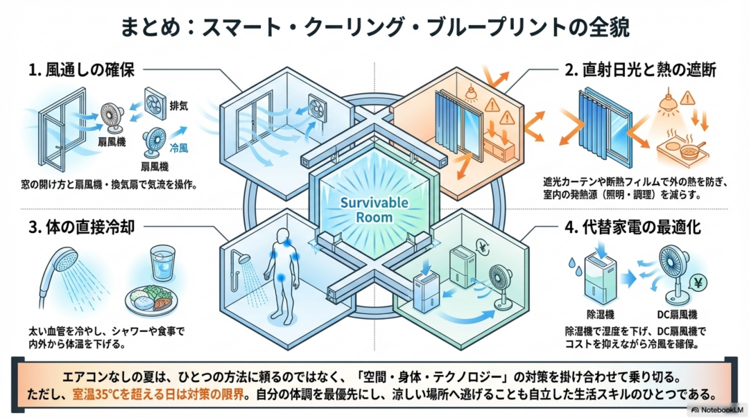 エアコンなしで部屋を涼しくする方法|一人暮らしの暑さ対策と冷却グッズ | 一人暮らしスキル
