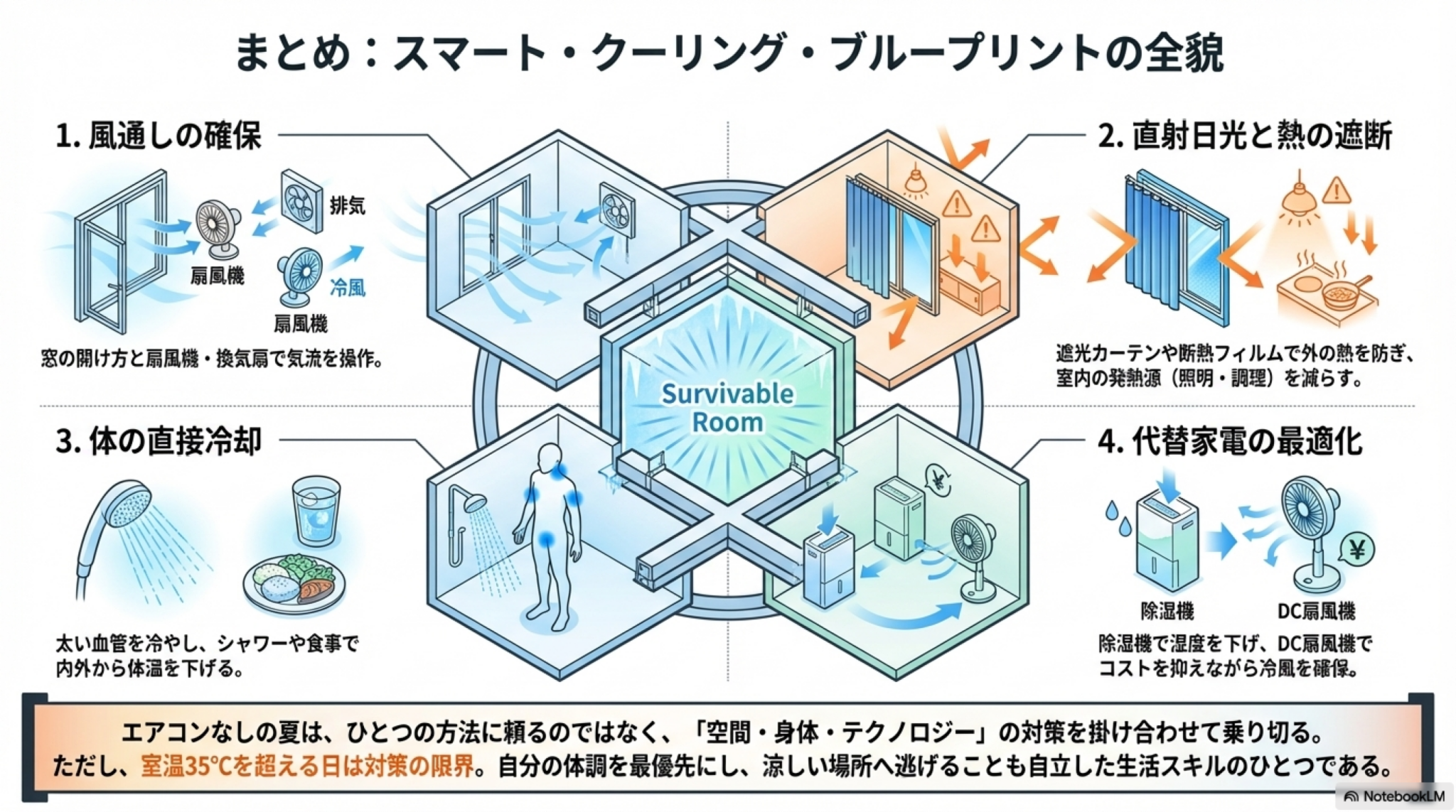 エアコンなしで部屋を涼しくする方法|一人暮らしの暑さ対策と冷却グッズ | 一人暮らしスキル