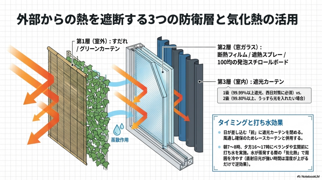 エアコンなしで部屋を涼しくする方法|一人暮らしの暑さ対策と冷却グッズ | 一人暮らしスキル
